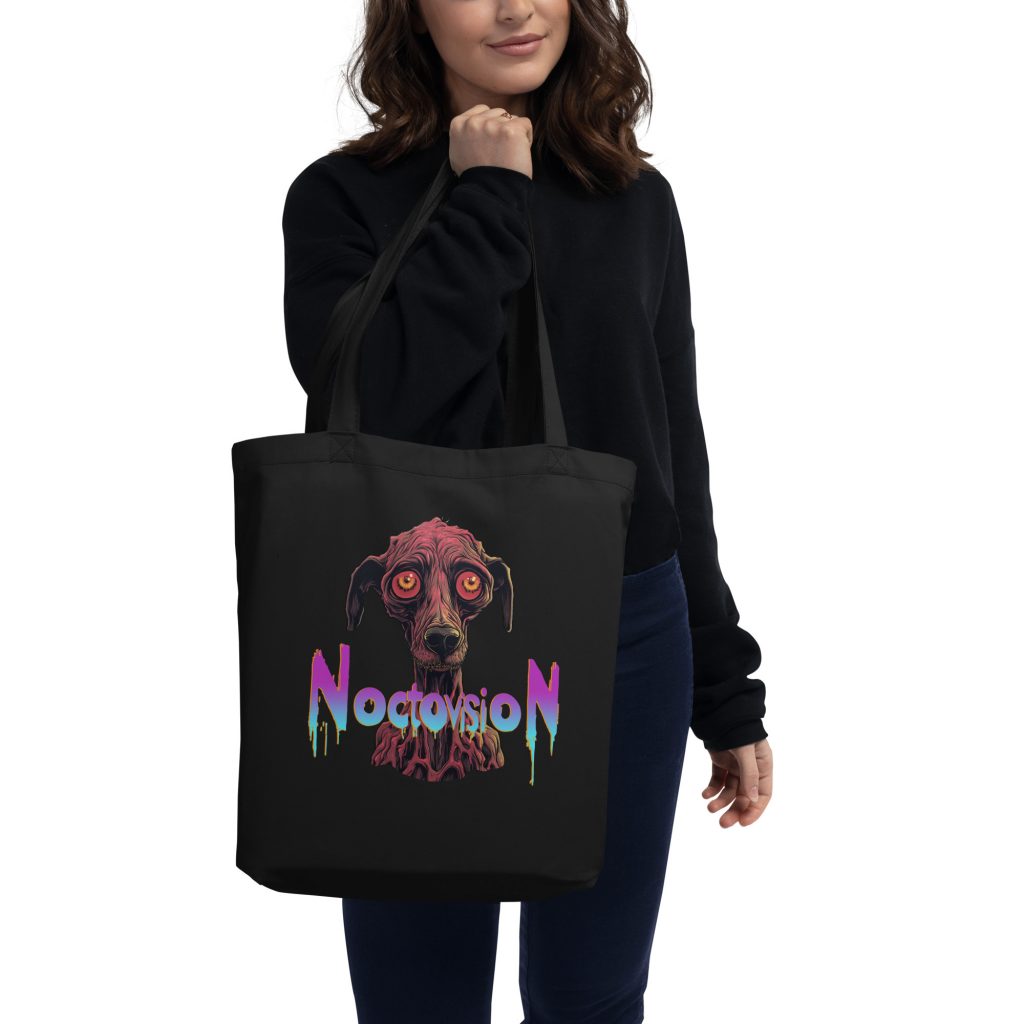 Noctovision 'Hypnotic Dog' Eco Tote Bag
