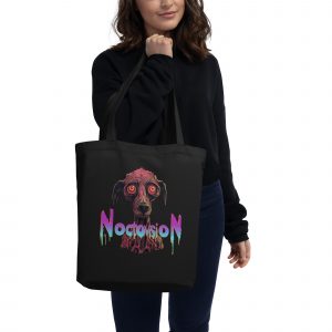 Noctovision 'Hypnotic Dog' Eco Tote Bag