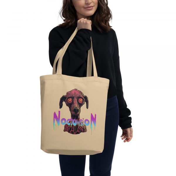 Noctovision 'Hypnotic Dog' Eco Tote Bag - Image 2