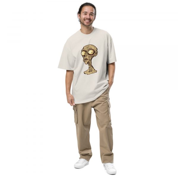 Noctovision 'Judgemental Subhuman' Oversized faded t-shirt - Image 7