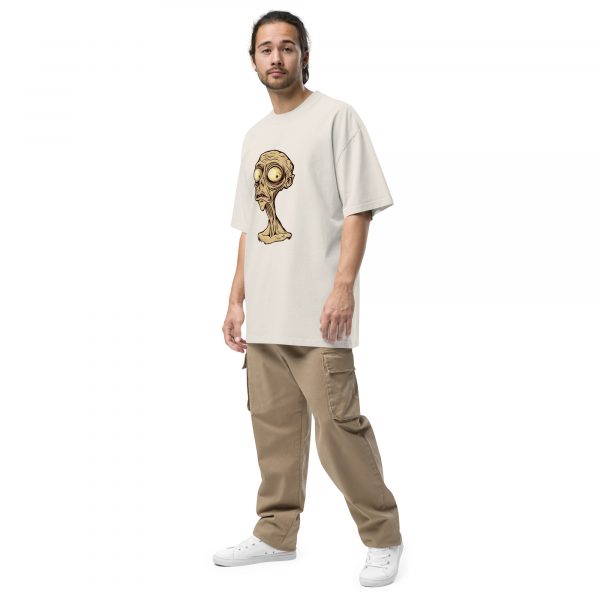 Noctovision 'Judgemental Subhuman' Oversized faded t-shirt - Image 8