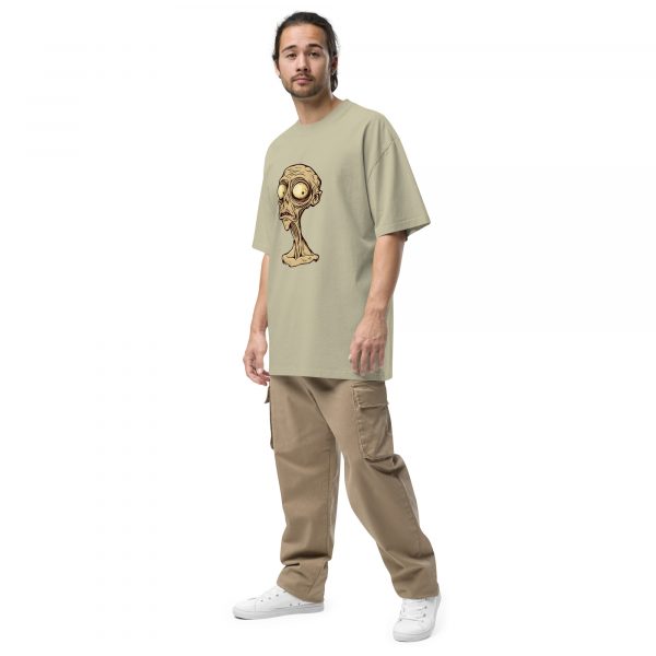Noctovision 'Judgemental Subhuman' Oversized faded t-shirt - Image 6