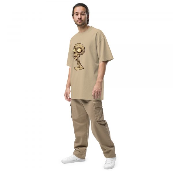Noctovision 'Judgemental Subhuman' Oversized faded t-shirt - Image 4