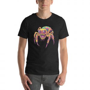 Noctovision 'Psycho-delic Spider' Unisex t-shirt